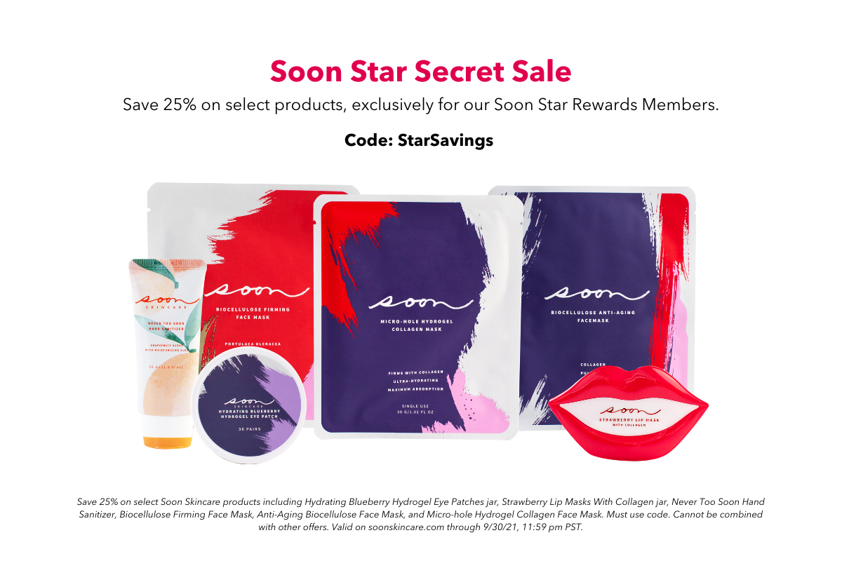 Soon Star Secret Sale