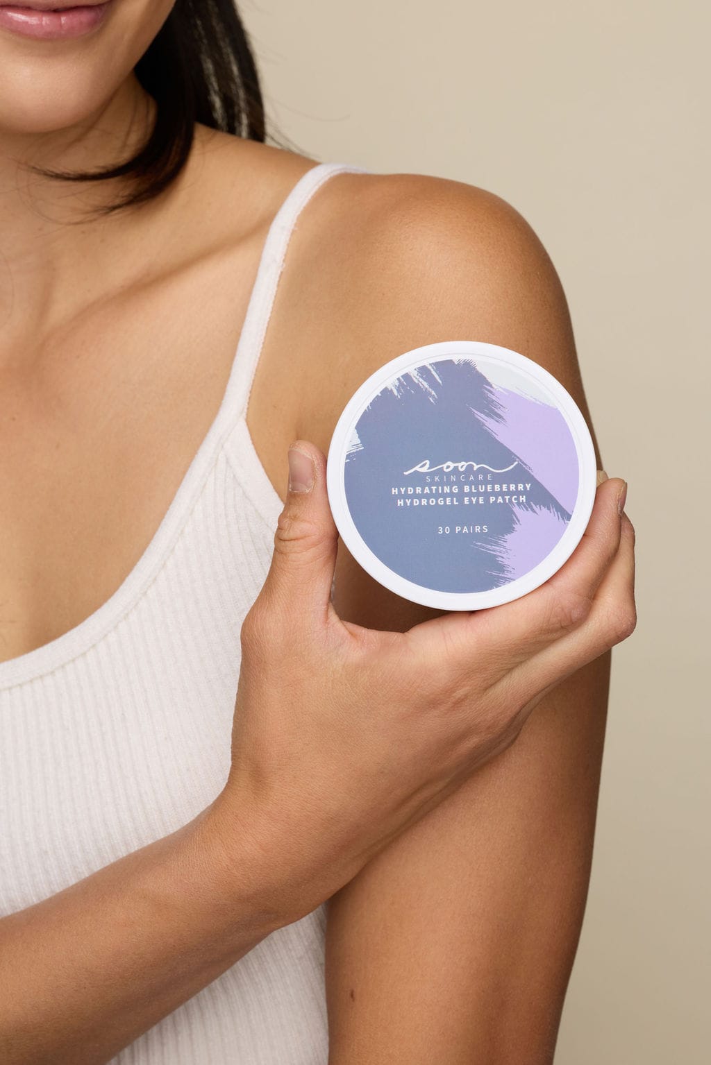 soonskincare Eye patches Jar of 30 Hydrating Blueberry Hydrogel Eye Patches