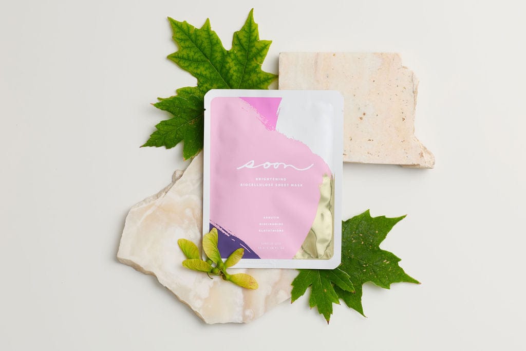 soonskincare Korean sheet masks Biocellulose Brightening Face Mask