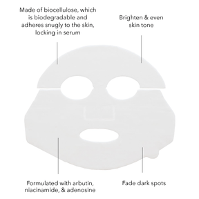 soonskincare Korean sheet masks Biocellulose Brightening Face Mask