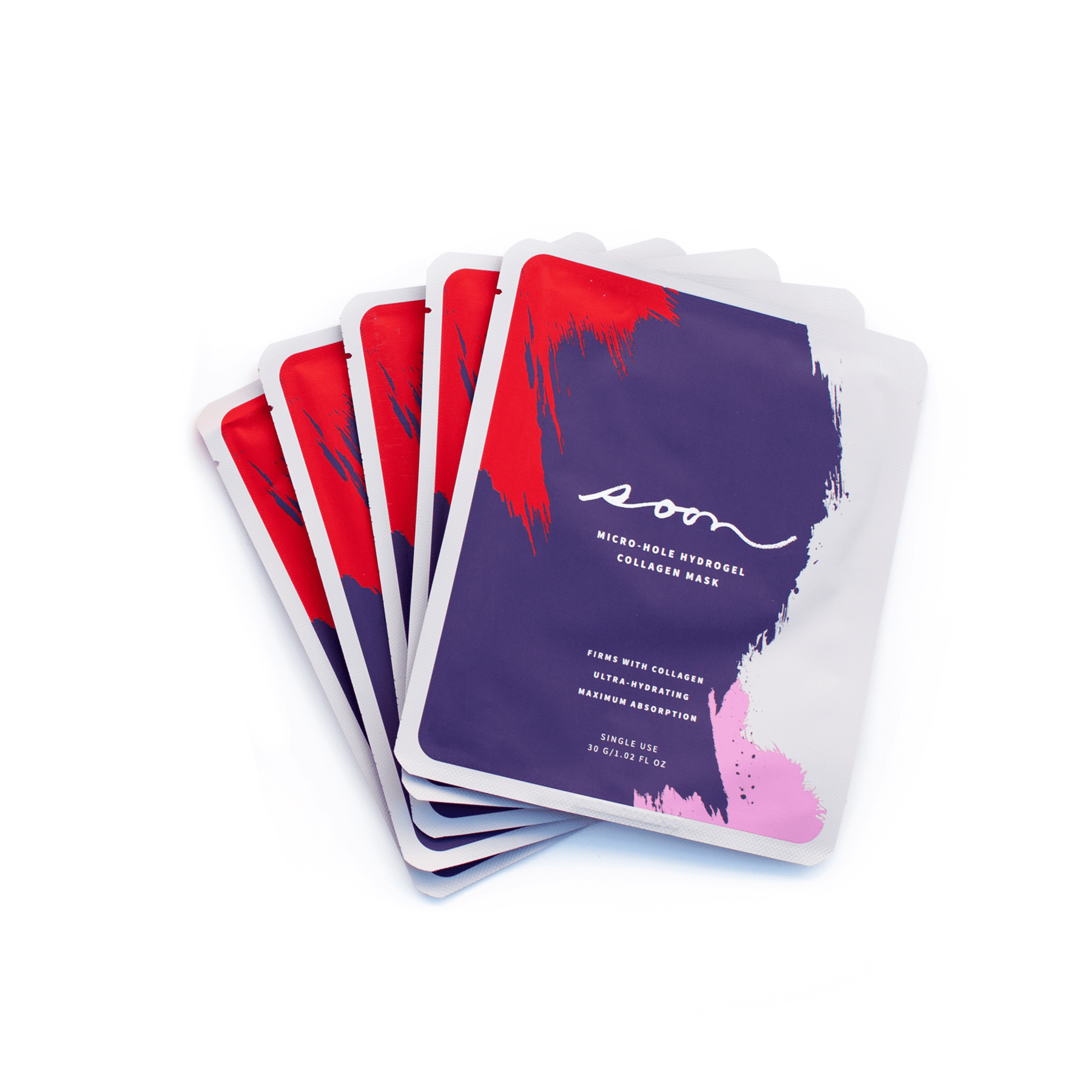 Micro-Hole Hydrogel Collagen Face Mask