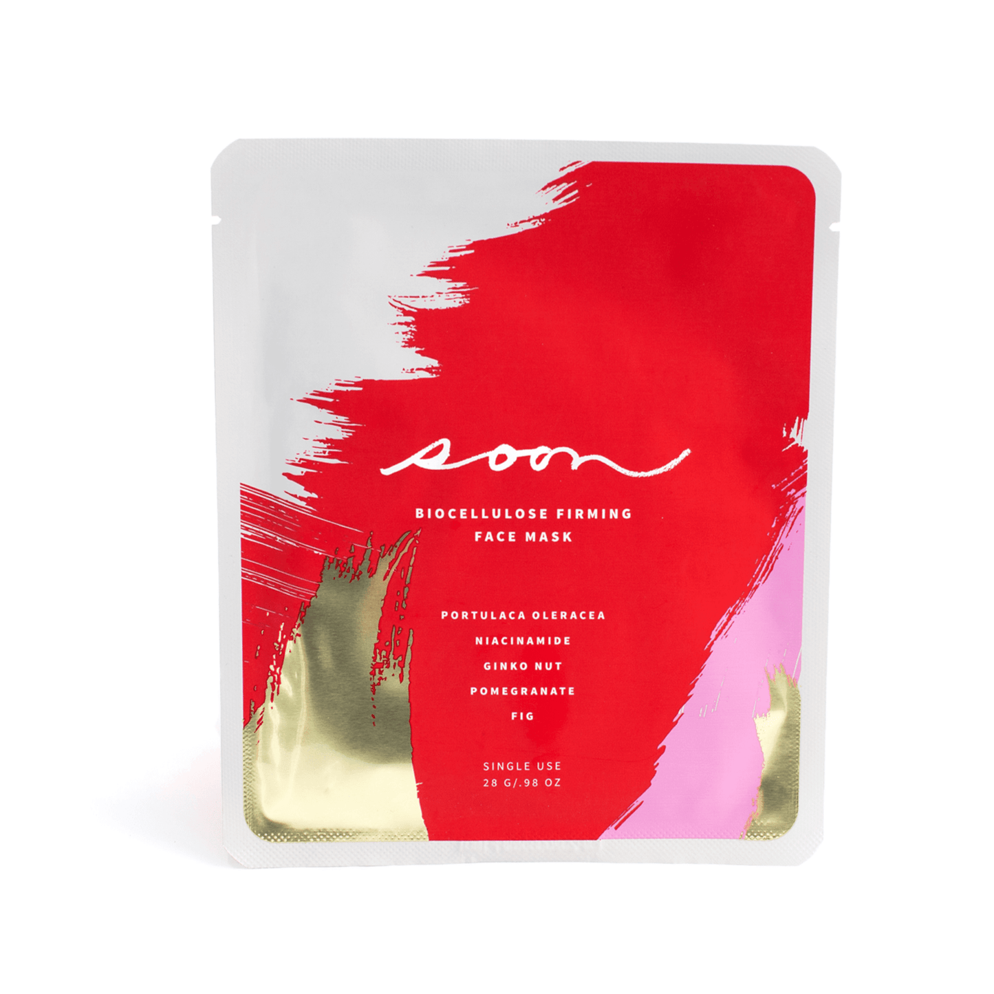 soonskincare Korean sheet masks Single Biocellulose Firming Face Mask